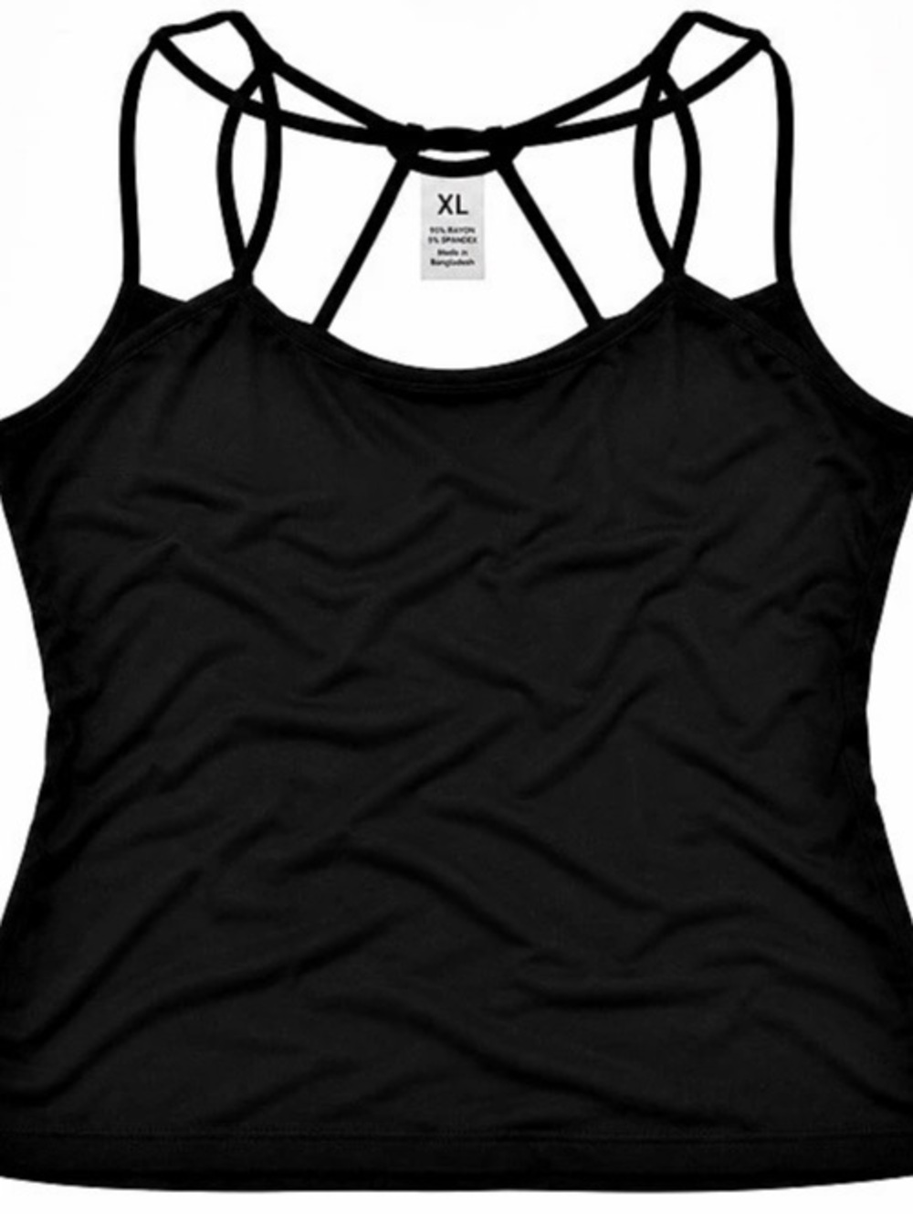 Black Tank Top Size XL